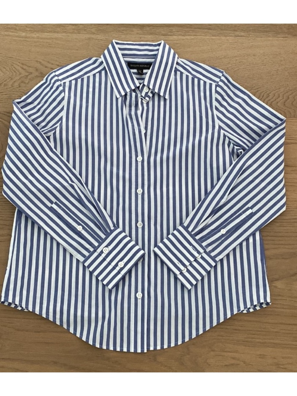 Banana Republic Women’s Striped Blouse. Petite XS. NWT.
